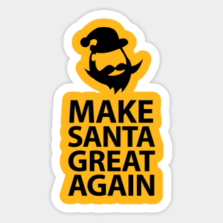Make Santa great again Sticker